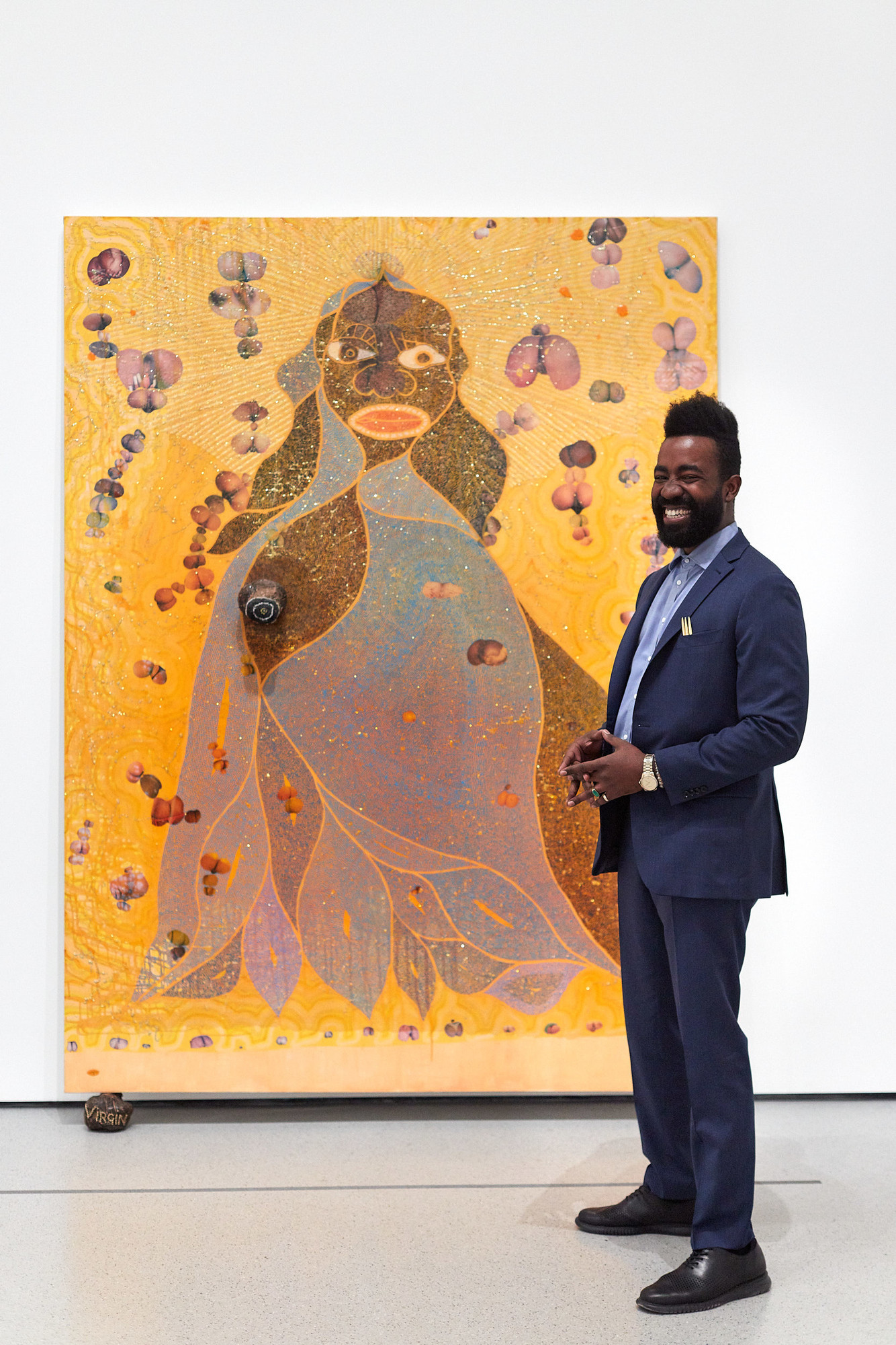 Admin recommends best of Christopher ofili hold virgin mary Naked photo Porno star ita